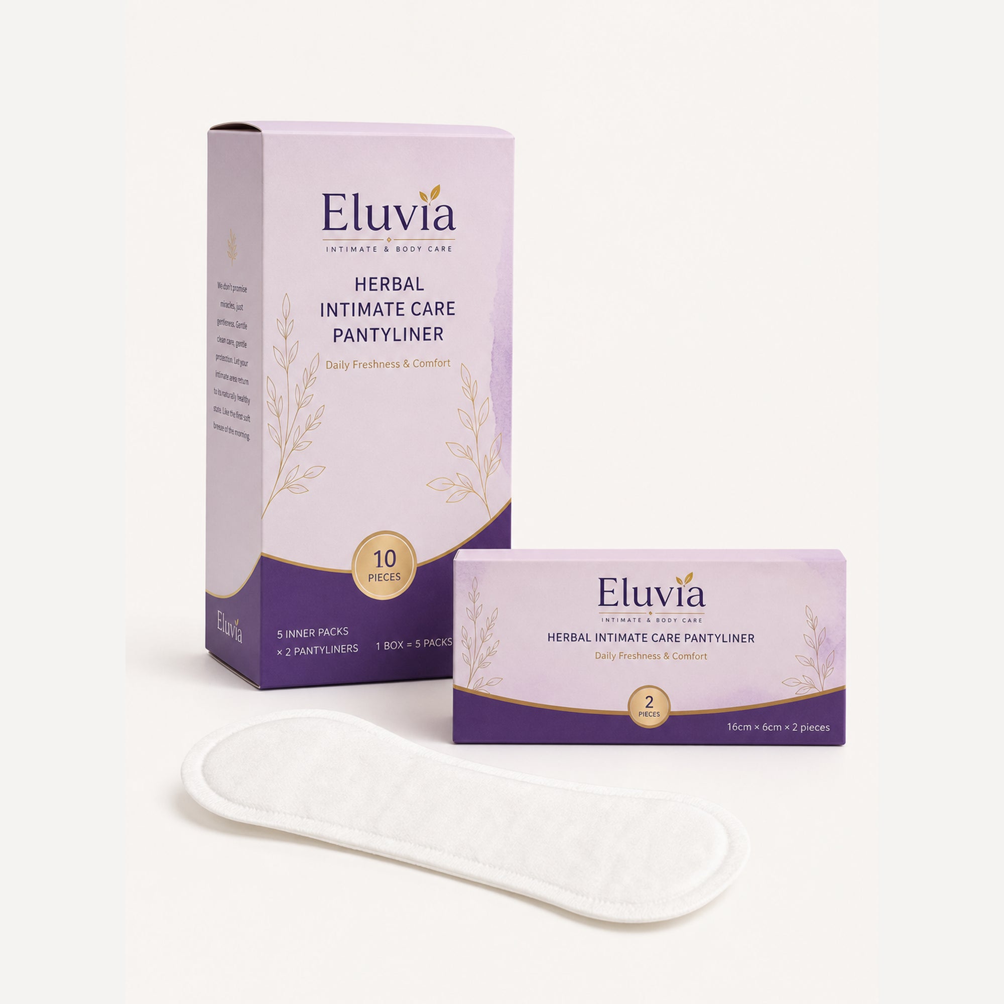 Eluvia Botanical Herbal Pantyliners